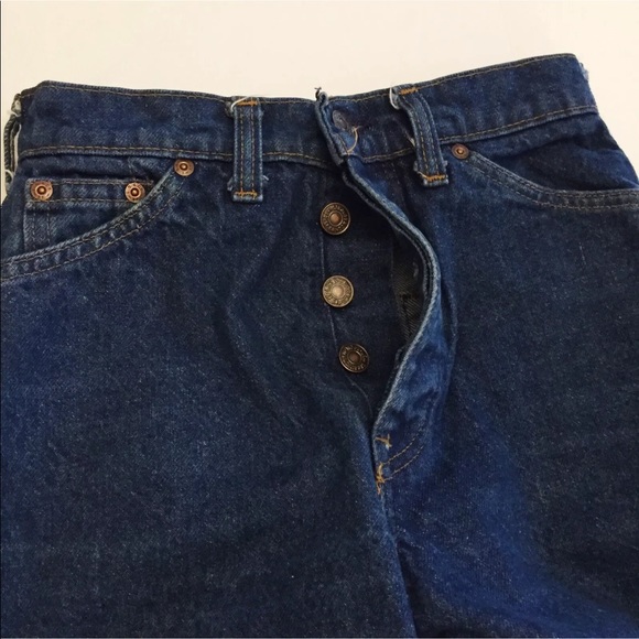 Vintage Levi’s 502 Cinch Buckle Back Orange Tab - Picture 9 of 16